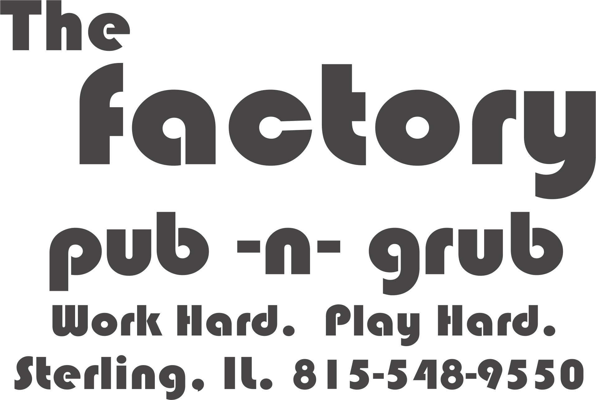 THE FACTORY PUB AND GRUB
